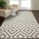 Alfombra komer 2.00 x 2.85 moderna natural nordica