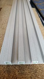 Panel varillado Wall panel simil madera GRIS