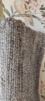 Alfombra Cinder 1.60 x 2.30 100 % reciclada lavable Gris - Imagen 2
