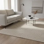 Alfombra Arcos natural 1.60 x 2.30 Importada (6739)