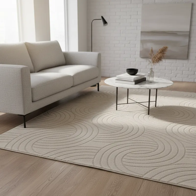 mcg 6739 Alfombra Arcos natural 1.60 x 2.30 Importada (6739) - Imagen 1