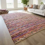 Alfombra Chindi multicolor 1.50 x 2.20