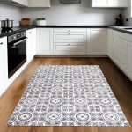 Piso Vinilico mosaico gris 2.00 de ancho - Imagen 3