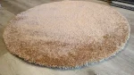 Alfombra super soft 1.33 redonda beige - Imagen 2