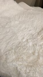 Alfombra Alpaca lisa blanca 1.40 x 2.00 - Imagen 4