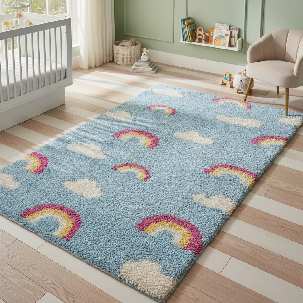 Alfombra infantil Arco iris 1.00 x 1.50