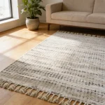 Alfombra Moderna flecos 1.60 x 2.30 (  6364)