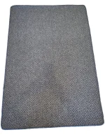 Alfombra simil sisal Zig Zag 2.00 x 3.00 GRIS OSCURO - Imagen 3