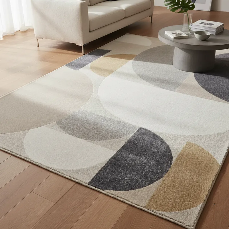 mcg 7052 Alfombra soft 1.60 x 2.30 geometrica (7052) - Imagen 1