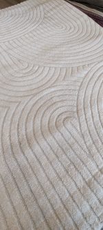 Alfombra natural 1.60 x 2.30 con relieve (7055) - Imagen 3