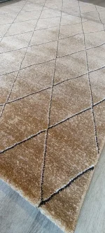 Alfombra pelo cortado geometrica 1.40 x 2.00 (50) - Imagen 3