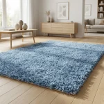 Alfombra pelo medio 1.33 x 1.90 Azul