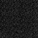 felpudo de rulos pvc 10 MM espesor negro