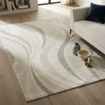 Alfombra geometrica natural 1.60 x 2.30 (7057)