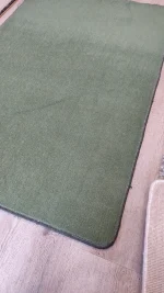 Alfombra lisa pelo cortado 1.50 x 2.0 Verde Ingles - Imagen 2